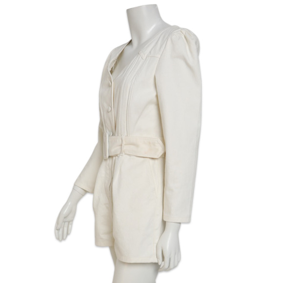 Never Fully Dressed White Denim Jumper - Used - Size 4 - Picture 3 of 3